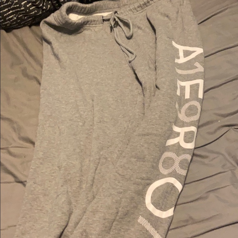 aeropostal grey sweatpants